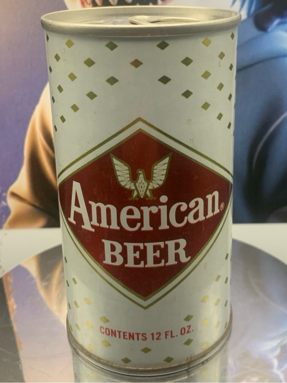 Vintage Beer Can American Beer Pull Tab Empty Steel Can Pittsburgh Brewing